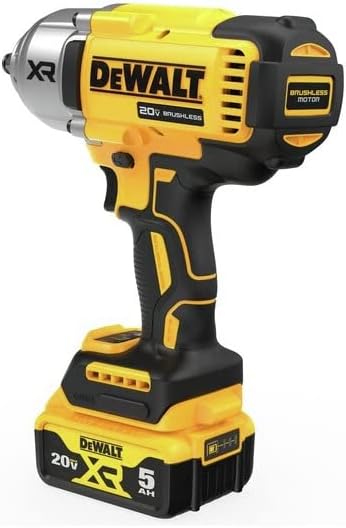 DEWALT 20V MAX XR Impact Wrench, 1/2 In Cordless, High Torque, 4 Speed Precision Mode, Tool Only (DCF900B) - PuriLite