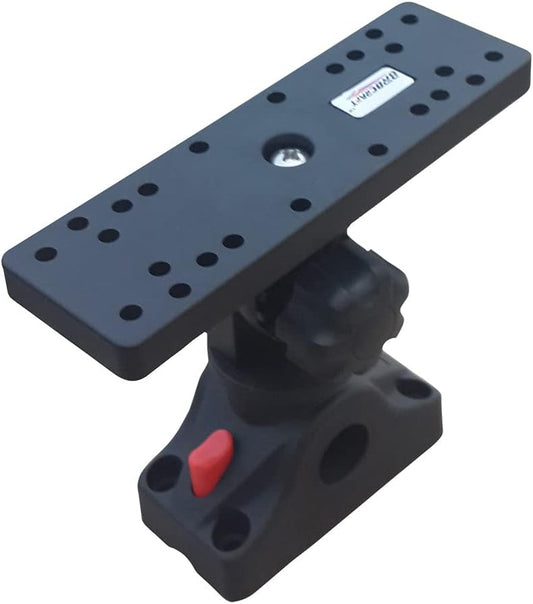 Brocraft 6 1/4" X 2" Marine Universal Electronic Mount - PuriLite
