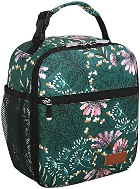 Lunch Box for Men Women Adults Small Lunch Bag for Office Work Picnic - Reusable Portable Lunchbox, Black - PuriLite