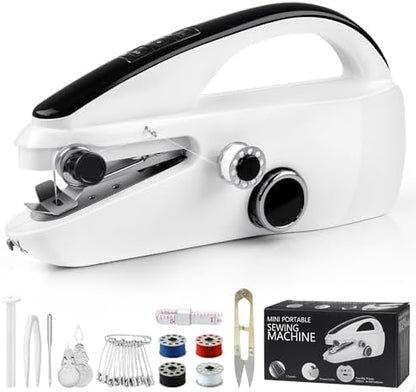 Handheld Sewing Machine, Dual Speed Hand Held Sewing Machine, Sewing Mini Portable Machine for Beginners, Adults, DIY, Home, Travel-G3 - PuriLite