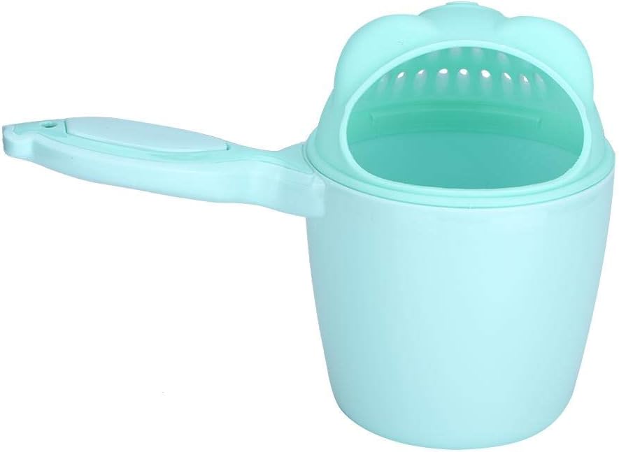Baby Bath Rinse Cup, Detachable Baby Shampoo Rinser Kid Wash Hair Bathing Flusher for Baby Tub(Green) - PuriLite