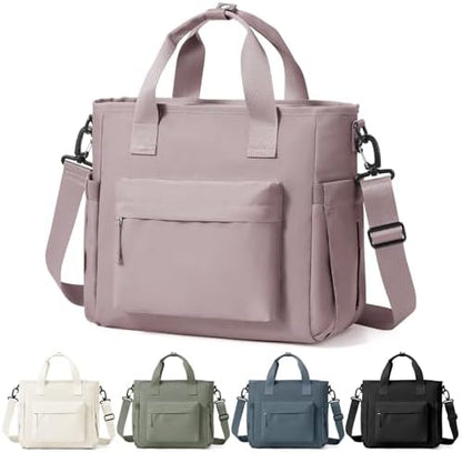 Lunch Bag Insulated Lunch Box Leakproof Lunch Tote Bags for Women Men,Portable Thermal Cooler Bag Lunch Containers with Shoulder Strap for Work, Family, Picnic, School, Outdoor,BBQ C2-Pinkpurple - PuriLite