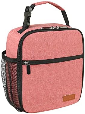 Lunch Box for Men Women Adults Small Lunch Bag for Office Work Picnic - Reusable Portable Lunchbox, Black - PuriLite