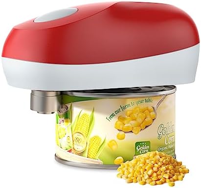 Osnil Rechargeable Electric can Opener for Seniors, Arthritis and Mum Automatic Open Any Size can with Smooth Edge Food-Safe with Rechargeable Battery and USB Cable - PuriLite
