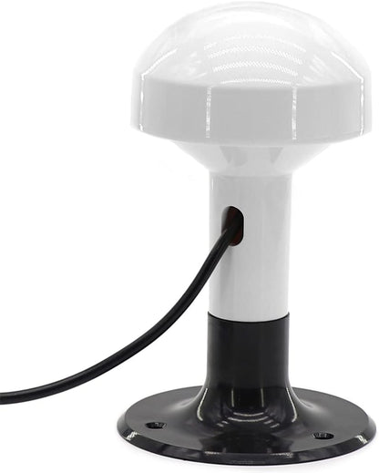 NEWASHAN Marine GPS Antenna External Compatible with Garmin GPSMAP GDU GNC NavTalk Pilot StreetPilot AIS Ship Navigation Receiver Fishfinder Sounder+8M Cable TNC Connector+BNC Adapter+Base - PuriLite