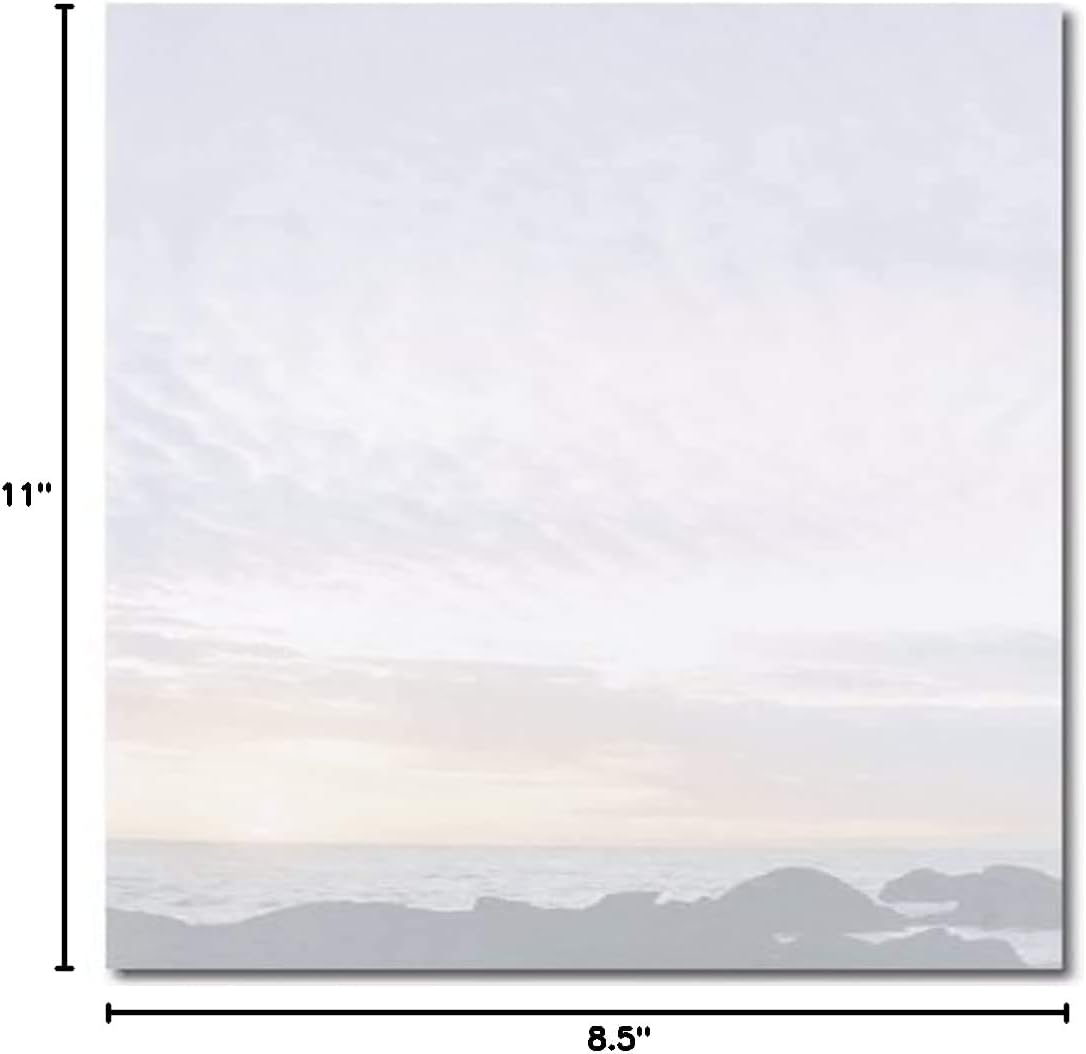 Great Papers! Morning Mist Letterhead, 80 Count, 8.5"x11" (2014250) - PuriLite