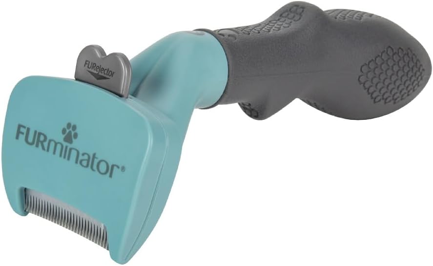 FURminator Short Hair deShedding Tool For Cats (Small) - PuriLite