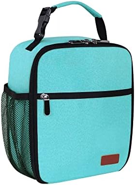 Lunch Box for Men Women Adults Small Lunch Bag for Office Work Picnic - Reusable Portable Lunchbox, Black - PuriLite