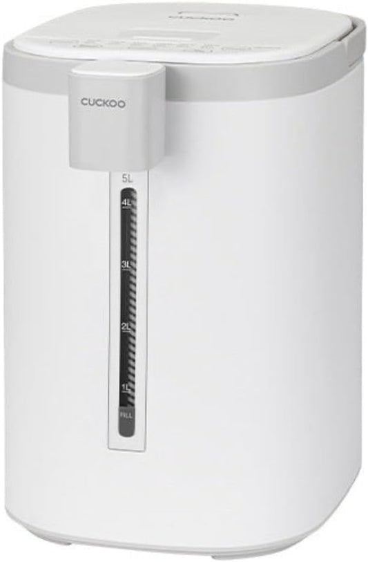 Cuckoo CWP-A501TW | Hot Water Dispenser & Warmer | Auto Dispense & Boil Dry Protection | Insulated Stainless Steel | 5 Liter