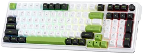 Redragon K686 PRO 98 Keys Wireless Gasket RGB Gaming Keyboard, 3-Modes Anime Mechanical Keyboard w/Hot-Swap Socket, Dedicated Knob Control & Sound Absorbing Pads, Custom Hi-Fi Linear Switch - PuriLite