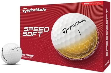 TaylorMade SpeedSoft Golf Balls - PuriLite