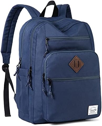 School Backpack for Men Women,Vaschy Lightweight School Bag Bookbag Casual Daypack for High School/College/Teens/Travel/Work - PuriLite
