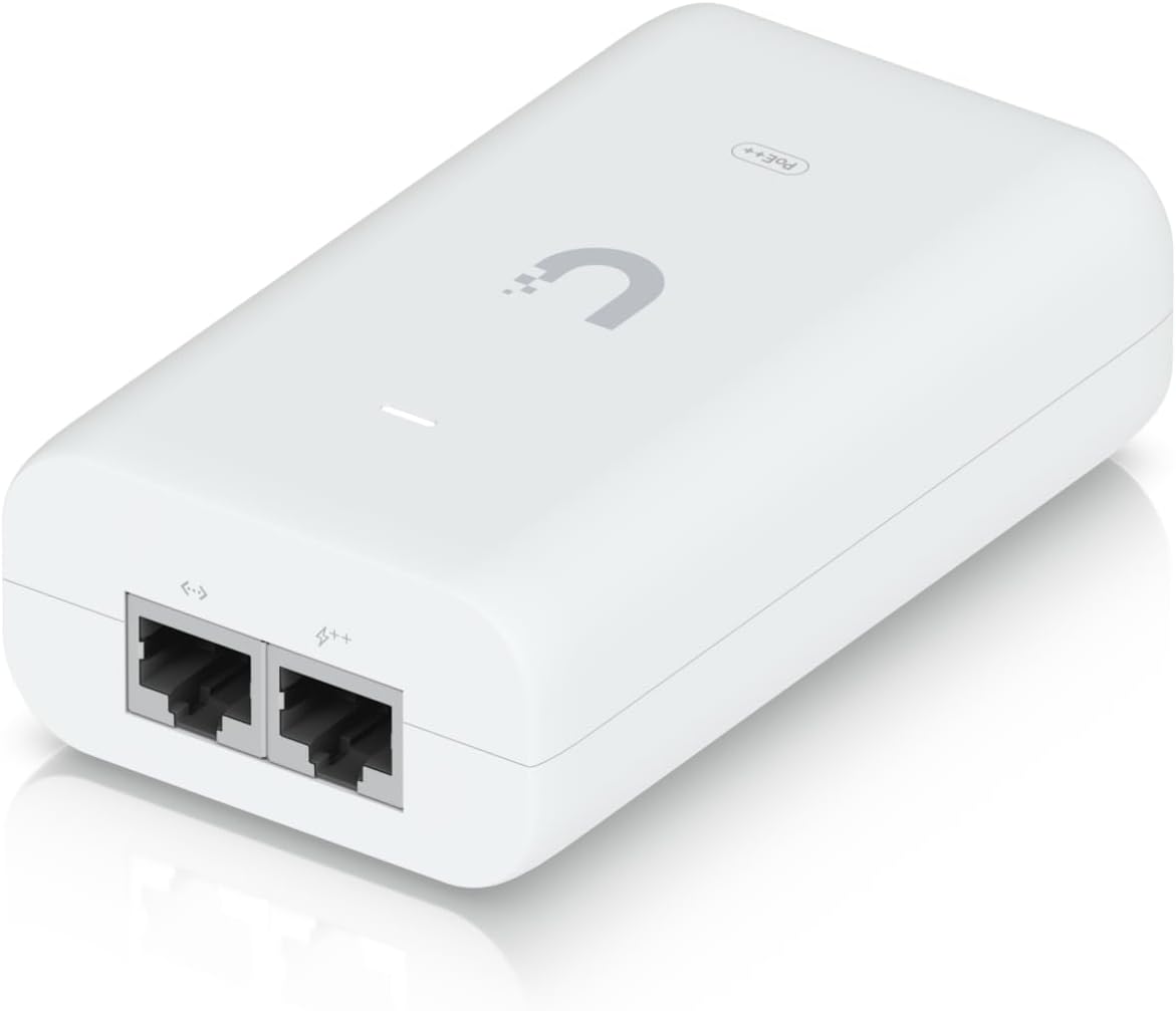 Ubiquiti U-PoE++ Gigabit PoE injector 48V / 1,25A (60W) - PuriLite