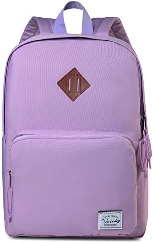 VASCHY Lightweight School Backpack for Women with Sleeve for 14" Laptop - PuriLite