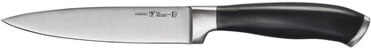 HENCKELS Definition 7 Piece Kitchen Knife Block Set - Professional Cutlery Set, Self Sharpening Knife Block for Chopping, Slicing, Dicing & Cutting - PuriLite