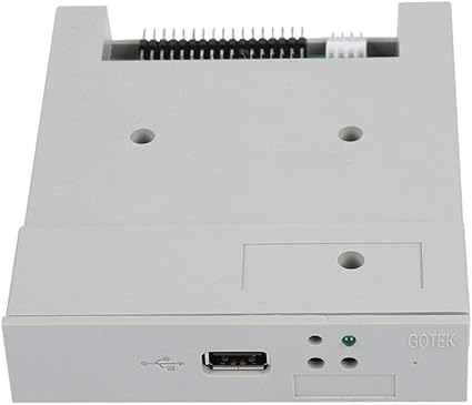 SSD Floppy Drive,Tangxi SFR1M44-U 3.5in 1.44MB USB SSD Floppy Drive Emulator+CD Screws,Plug and Play,Easy to Install,Gray - PuriLite