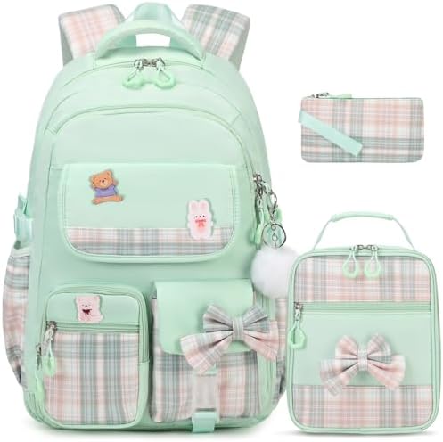 ACESAK Girls Backpack - 3PCS Backpack for Girls Cute School Backpacks for Girls Kindergarten - PuriLite