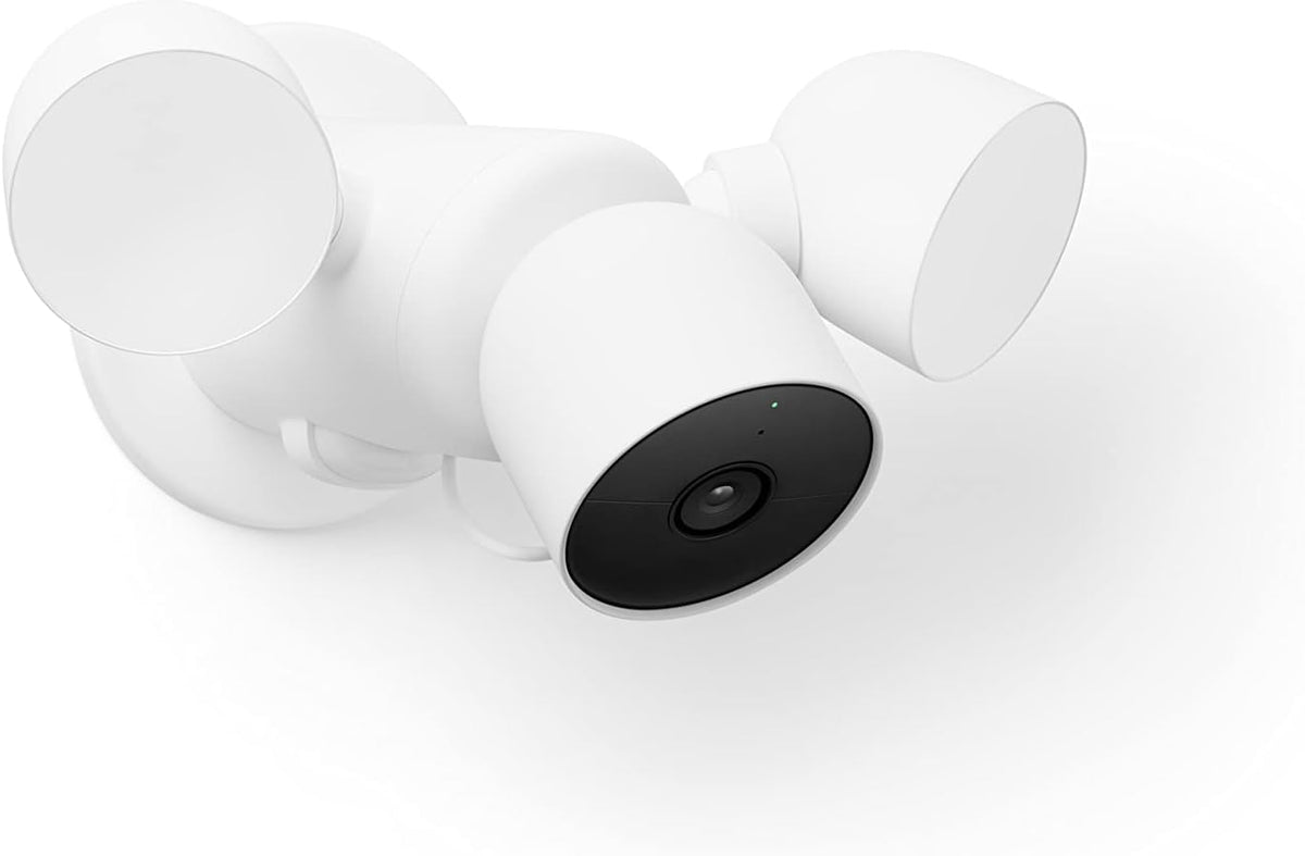 Google Nest Security Cam (Wired) - 2nd Generation - Snow - PuriLite