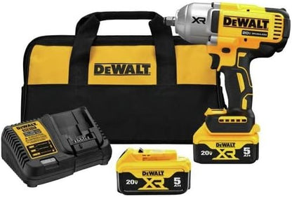 DEWALT 20V MAX XR Impact Wrench, 1/2 In Cordless, High Torque, 4 Speed Precision Mode, Tool Only (DCF900B) - PuriLite