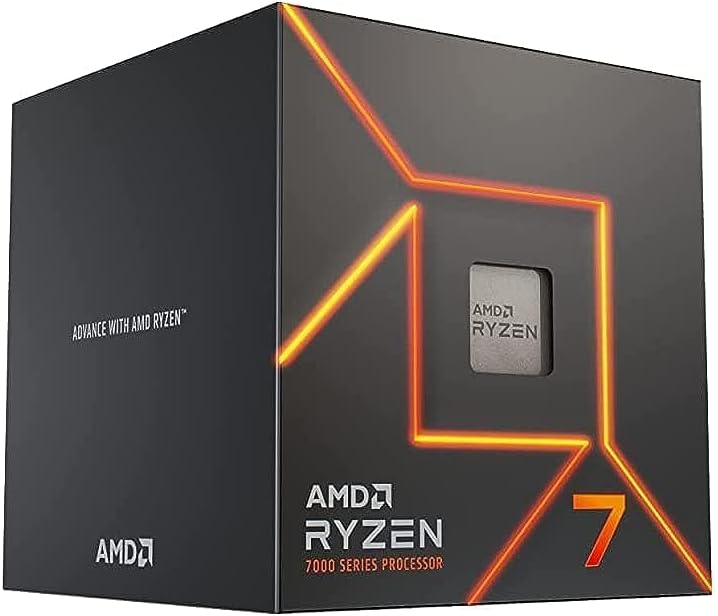 AMD Ryzen™ 7 7700 8-Core, 16-Thread Unlocked Desktop Processor - PuriLite