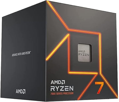 AMD Ryzen™ 7 7700 8-Core, 16-Thread Unlocked Desktop Processor - PuriLite