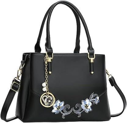KKXIU Trendy Tote Bag for Women Lightweight Oxford Big Capacity Shoulder Purses and Handbags - PuriLite
