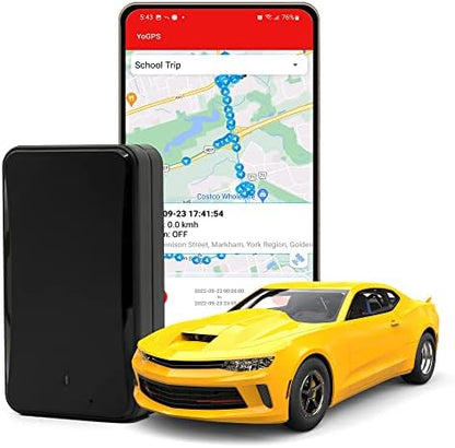YoGPS Eco GPS Trackers | Wireless and Portable | Discrete 4G Tracking Device | Built-in Magnet | No Install Needed | Long Rechargeable Battery | SIM Included - PuriLite