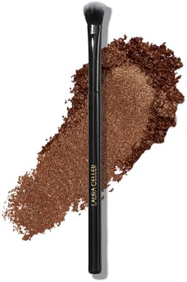 LAURA GELLER NEW YORK Dual-Ended Blush + Bronzer Brush - Blush Bronzer Contour Face Makeup Brush - PuriLite
