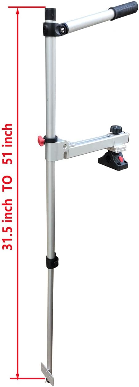 Brocraft Universal Transducer Pole/Sonar Transducer Pole System with Mount/Livescope Mount (Generation 2) - PuriLite