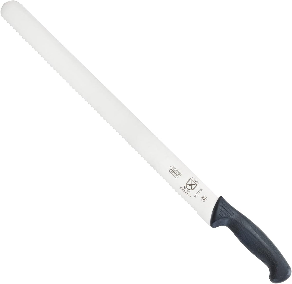 Mercer Culinary M23860 Millennia Black Handle, 8.5-Inch Narrow, Fillet Knife - PuriLite