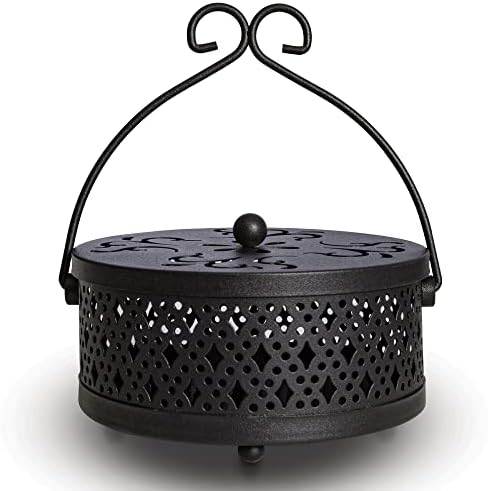 Purilite Select Metal Mosquito Coil Holder with Lid - PuriLite