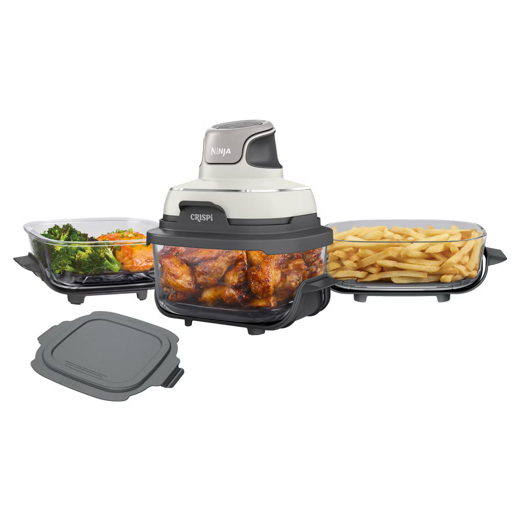Ninja Crispi 5-in-1 Portable Glass Air Fryer System | 3 Containers
