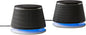 Amazon Basics Stereo 2.0 Speakers for PC or Laptop, 3.5mm Aux input, USB-Powered, 1 Pair, Black - PuriLite