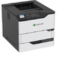 Lexmark MS820 MS821n Desktop Laser Printer - Monochrome - 55 ppm Mono - 1200 x 1200 dpi Print - 650 Sheets Input - Ethernet - 250000 Pages Duty Cycle - Plain Paper Print - USB - PuriLite