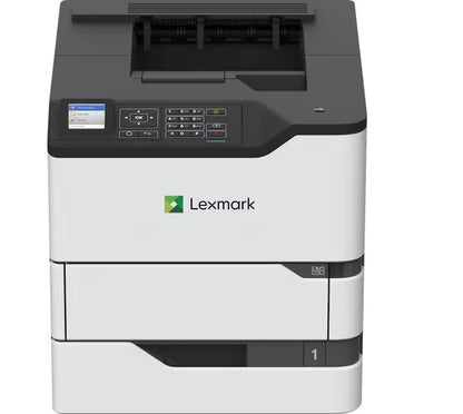 Lexmark MS820 MS821n Desktop Laser Printer - Monochrome - 55 ppm Mono - 1200 x 1200 dpi Print - 650 Sheets Input - Ethernet - 250000 Pages Duty Cycle - Plain Paper Print - USB - PuriLite