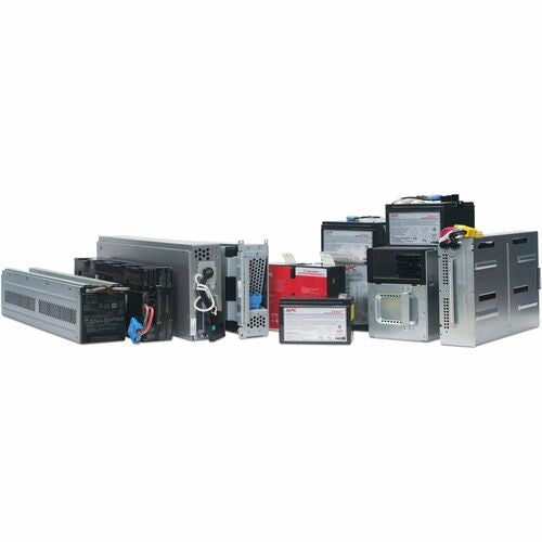 APC by Schneider Electric UPS Replacement Battery Cartridge #117 - 120 V DC - Lead Acid - Spill-proof/Maintenance-free - Hot Swappable - 3 Year Minimum Battery Life - 5 Year Maximum Battery Life - PuriLite