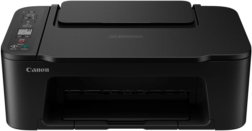 Canon PIXMA TS3720 - Wireless All-in-One Home Office Printer, Copier, Scanner, Mobile Friendly, Black - PuriLite