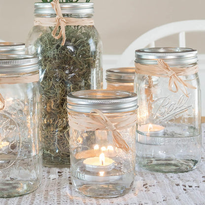 Tea Light Candles 6-7 Hour - Use for Floating Candle Centerpiece - 100 Pack - PuriLite