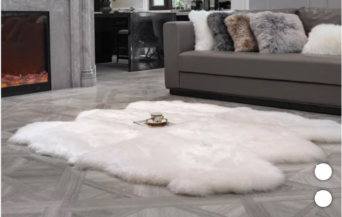 Windward Sexto Sheepskin Rug - PuriLite