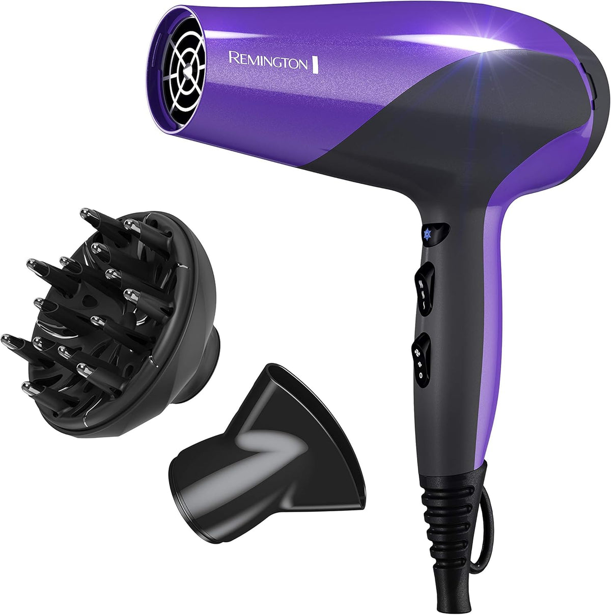 REMINGTON® Damage Protection Hair Dryer Purple - PuriLite
