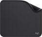 Logitech Mouse Pad - Studio Series, Computer Mouse Mat with Anti-slip Rubber Base, Easy Gliding, Spill-Resistant Surface, Durable Materials, Portable, in a Fresh Modern Design, Graphite - PuriLite