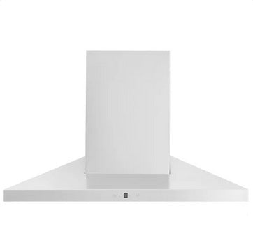 AVG 36 in Stainless Steel Chimney Wall Mount Hood - 860 Max CFM - PuriLite