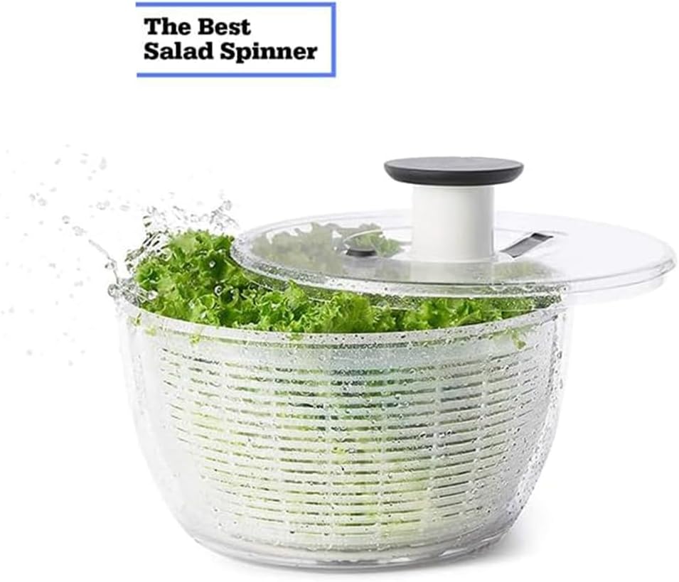 Cenroelon Salad Spinner Lettuce Dryer Vegetable Dryer Salad Mixer for Greens, Herb, Berry, Fruits - PuriLite
