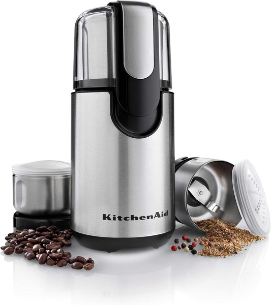 KitchenAid Coffee and Spice Grinder, Onyx Black, BCG211OB - PuriLite