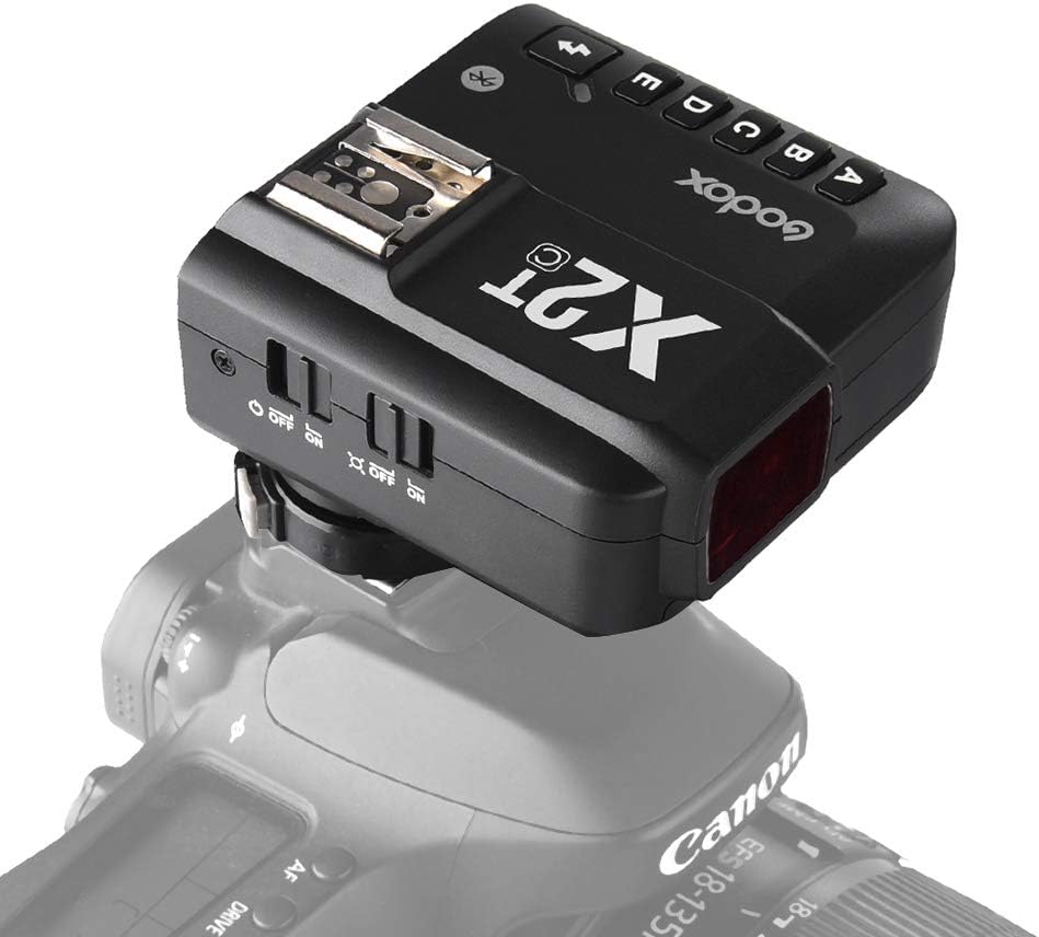 Godox X2T-C E-TTL II Wireless Flash Trigger 2.4G Wireless Transmitter Compatible with Canon DSLR Camera Godox V1 TT685C TT350C V860II-C TT600 AD200Pro iPhone X/8/8 Plus Huawei P20 Pro/Mate 10 - PuriLite