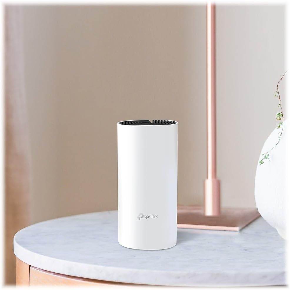 TP-Link Deco Whole Home Mesh WiFi System (Deco M4) – Up to 5,500 Sq. Ft. Coverage, Replaces Wireless Internet Routers and Extenders, Gigabit Ports, Works with Alexa, 3-Pack - PuriLite
