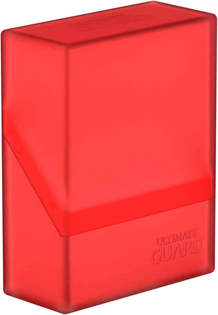 Ultimate Guard Boulder 100+ Classic, Deck Case for 100 Double-Sleeved TCG Cards, Onyx, Secure & Durable Storage for Trading Card Games, Soft-Touch Finish - PuriLite