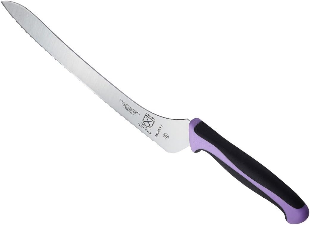Mercer Culinary M23860 Millennia Black Handle, 8.5-Inch Narrow, Fillet Knife - PuriLite