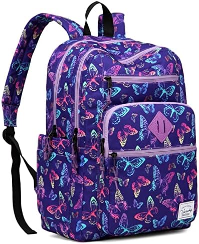 School Backpack for Men Women,Vaschy Lightweight School Bag Bookbag Casual Daypack for High School/College/Teens/Travel/Work - PuriLite