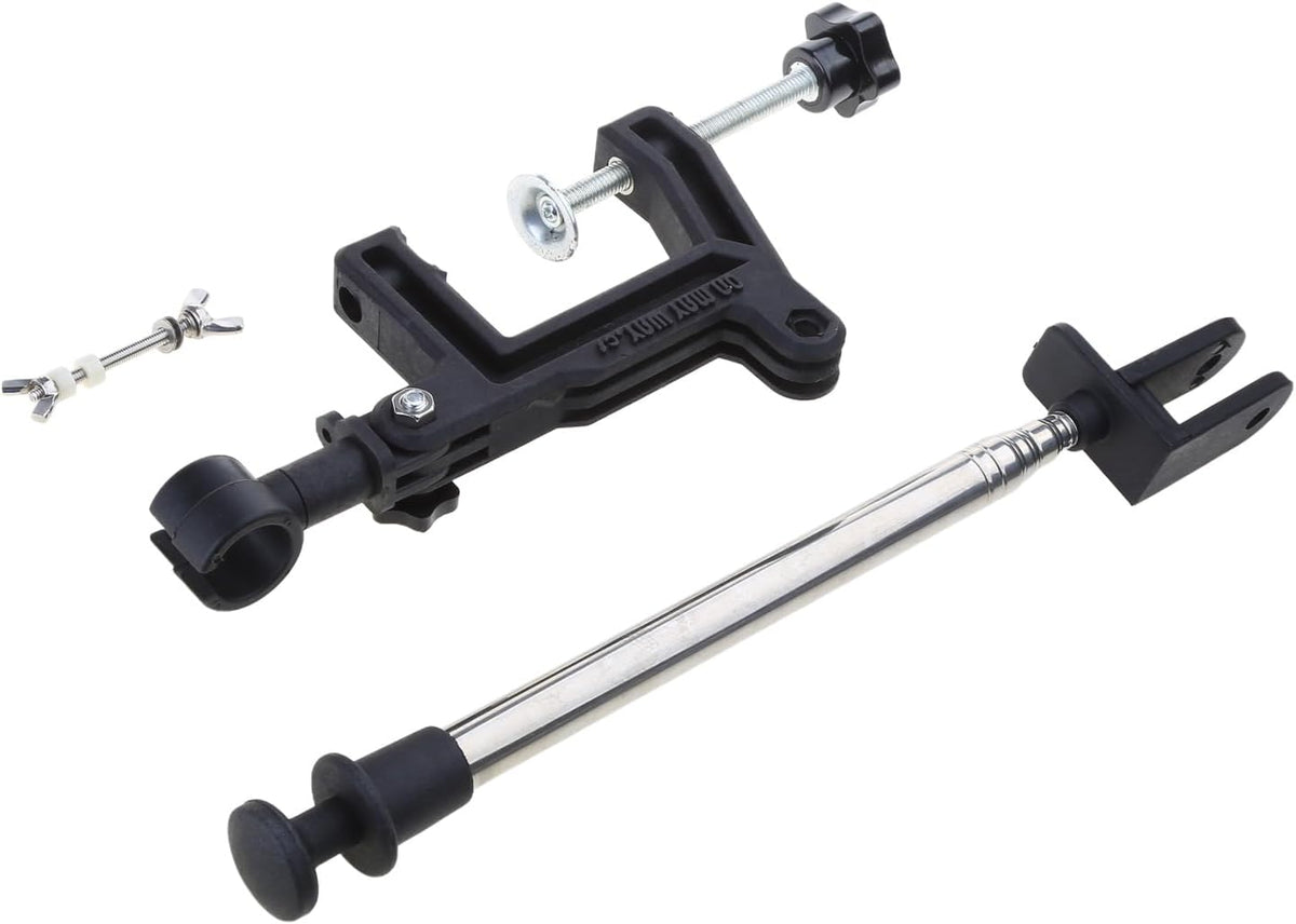 Adjustable Transducer Bracket Fishing Finder Mount Fishfinder Rack Stand Telescopic Fitting Hardware - PuriLite